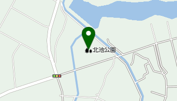 北池公園の地図画像