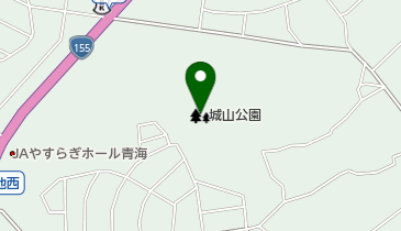 城山公園の地図画像