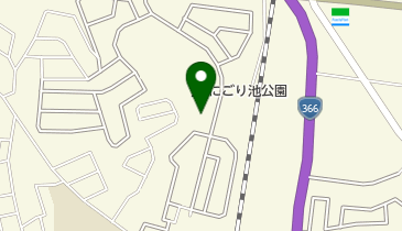 にごり池公園の地図画像