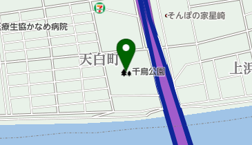 千鳥公園の地図画像