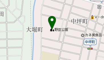 野並公園の地図画像