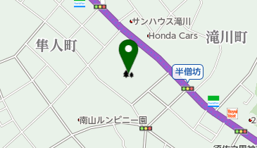 隼人池公園の地図画像