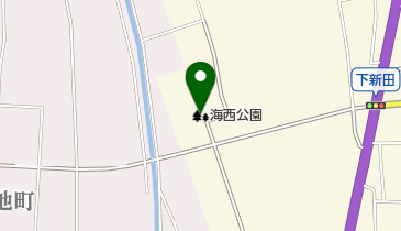 海西公園の地図画像