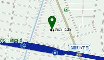 勇助山公園の地図画像