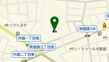 市之久田中央公園の地図画像