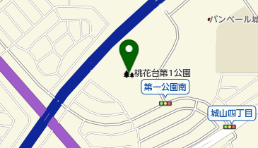 桃花台第1公園の地図画像