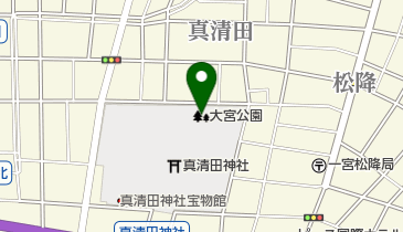 大宮公園の地図画像