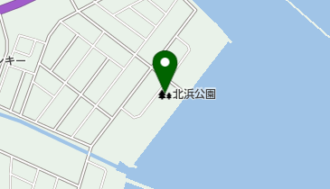 北浜公園の地図画像