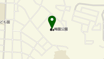 梅園公園の地図画像