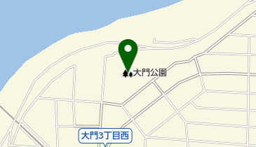 大門公園の地図画像