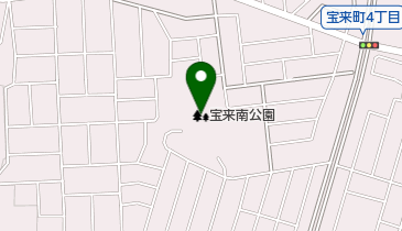 宝来南公園の地図画像