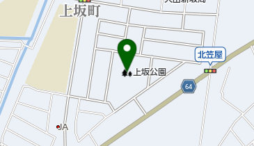 上坂公園の地図画像