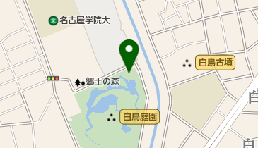 白鳥公園の地図画像