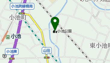 小池公園の地図画像