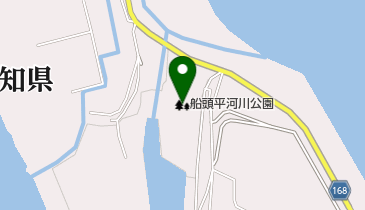 船頭平河川公園の地図画像