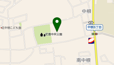 武豊中央公園の地図画像