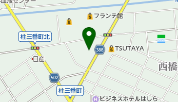 ホワイトベル豊橋の地図画像