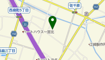 マリエールガーデンバーベナの地図画像