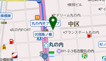 アプローズスクエア名古屋の地図画像