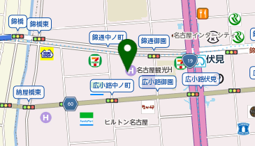 (株)名古屋観光ホテルの地図画像