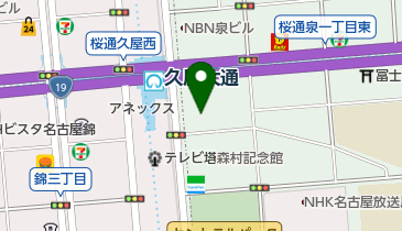 ザプレミアムレジデンスラグナヴェール名古屋の地図画像