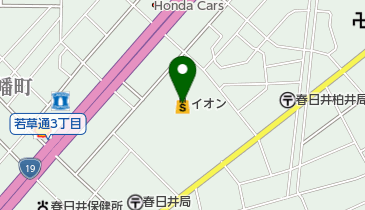 イオン春日井店の地図画像