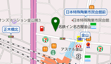 イオン金山店の地図画像