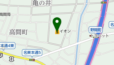 イオンメイトピア店の地図画像