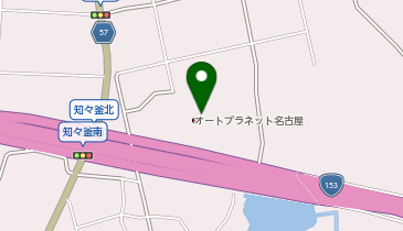 ジャガー・アプルーブド名古屋東の地図画像