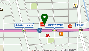 シトロエン名古屋中川の地図画像