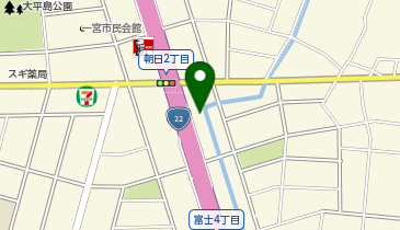 シトロエン一宮の地図画像