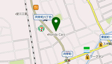 シトロエン大府の地図画像