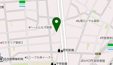 Bentley名古屋の地図画像