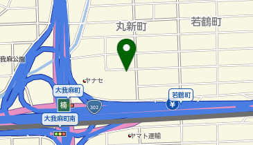 ヤナセグローバルモーターズキャデラック楠/シボレー楠の地図画像