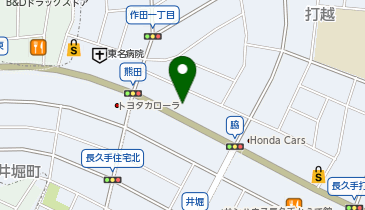東海マツダ販売名古屋インター東店の地図画像