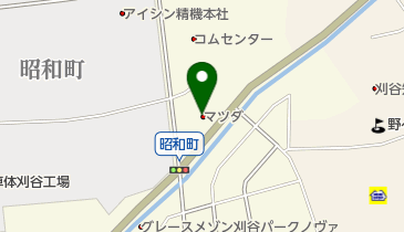 東海マツダ販売刈谷店の地図画像