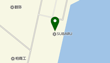 SUBARU航空宇宙カンパニー半田工場の地図画像