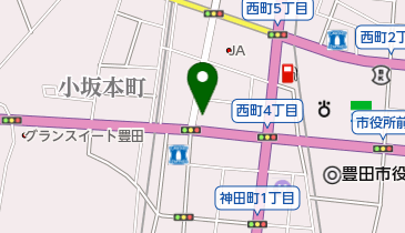 ジャパンレンタカー豊田の地図画像