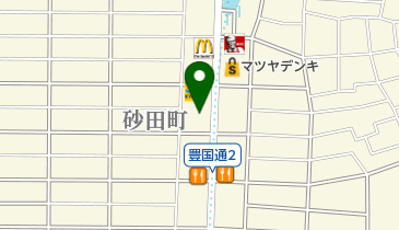 ジャパンレンタカー中村公園の地図画像