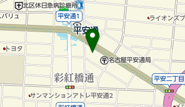 ジャパンレンタカー大曽根の地図画像