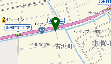 ジャパンレンタカー半田の地図画像