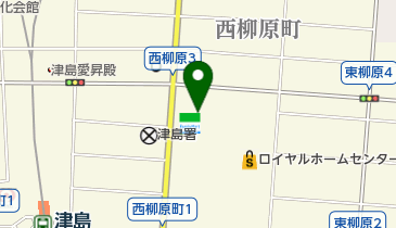 ジャパンレンタカー津島の地図画像