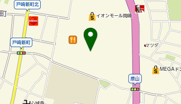 岡崎ロフトの地図画像