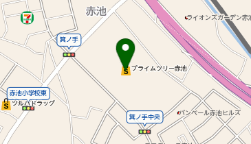 3COINS+plusプライムツリー赤池店の地図画像