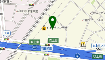 3COINS+plusイオンタウン千種店の地図画像