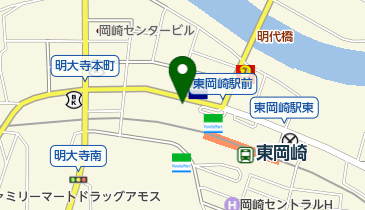 アニメイト東岡崎の地図画像