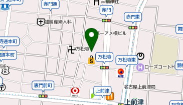 快活CLUB大須店の地図画像