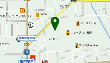 スポーツクラブNAS稲沢の地図画像