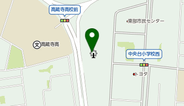 テニスクラブNASサンマルシェの地図画像