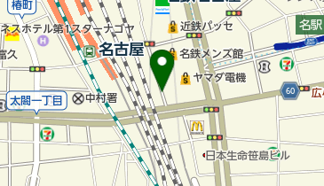 路上駐車場の地図画像